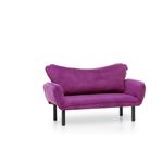 Casa si Gradina - Mobilier - Canapele si coltare - Canapele - Canapea extensibila, Atelier Del Sofa, metal, mov, 150x75x70 cm - Infinity.ro