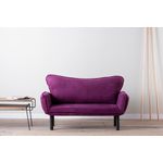 Casa si Gradina - Mobilier - Canapele si coltare - Canapele - Canapea extensibila, Atelier Del Sofa, metal, mov, 150x75x70 cm - Infinity.ro
