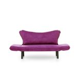 Casa si Gradina - Mobilier - Canapele si coltare - Canapele - Canapea extensibila, Atelier Del Sofa, metal, mov, 150x75x70 cm - Infinity.ro