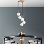 Casa si Gradina - Corpuri si surse de iluminat - Lustre si pendule - Candelabru, Opviq, metal, auriu, 40x40x115 cm - Infinity.ro
