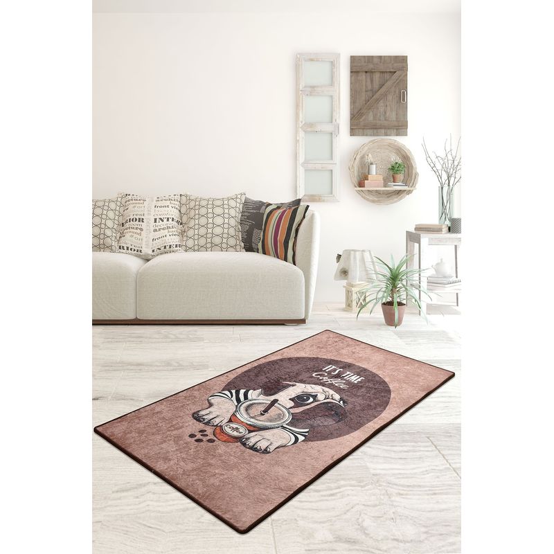 Casa si Gradina - Textile si covoare - Covoare - Covorase intrare - Covoras de hol, Conceptum Hypnose, multicolor, 60x140 cm, 100% poliester, antiderapant, 882CHL1766 - Infinity.ro