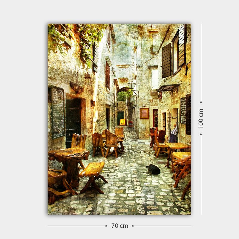 Casa si Gradina - Decoratiuni - Tablouri - Tablou decorativ, Wallxpert, panza, multicolor, 70x100 cm, rama lemn, 441HPE1298 - Infinity.ro