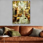 Casa si Gradina - Decoratiuni - Tablouri - Tablou decorativ, Wallxpert, panza, multicolor, 70x100 cm, rama lemn, 441HPE1298 - Infinity.ro