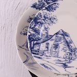 Casa si Gradina - Bucatarie si vesela - Vesela si tacamuri - Farfurii si boluri - Set de farfurii, Hermia, portelan, multicolor, 7 piese - Infinity.ro