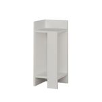 Casa si Gradina - Mobilier - Comode si corpuri - Noptiere - Noptiera, Hanah Home, pal melaminat, alb, 25x27x60 cm, 855DTE3505 - Infinity.ro
