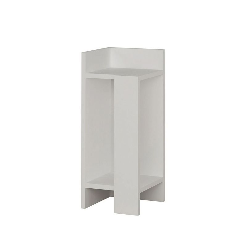 Casa si Gradina - Mobilier - Comode si corpuri - Noptiere - Noptiera, Hanah Home, pal melaminat, alb, 25x27x60 cm, 855DTE3505 - Infinity.ro