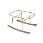 Casa si Gradina - Mobilier - Mobilier copii - Patuturi copii - Leagan pentru copii, Hanah Home, metal si lemn de pin, roz auriu, 90x70x58 cm - Infinity.ro