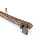 Casa si Gradina - Mobilier - Mobilier copii - Patuturi copii - Leagan pentru copii, Hanah Home, metal si lemn de pin, roz auriu, 90x70x58 cm - Infinity.ro