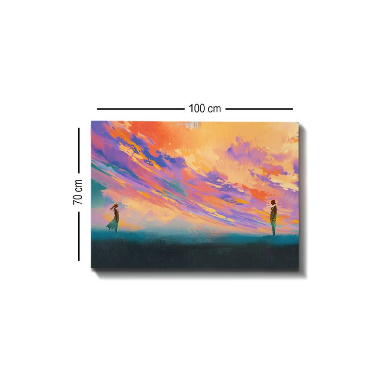 Casa si Gradina - Decoratiuni - Tablouri - Tablou canvas decorativ, Wallxpert, multicolor, panza, 70x100 cm, 529TCR1552 - Infinity.ro