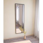 Casa si Gradina - Decoratiuni - Oglinzi - Oglinda de podea, Hanah Home, mdf, negru, 50x160x2.2 cm - Infinity.ro