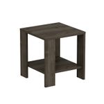 Casa si Gradina - Mobilier - Mese si birouri - Mese living - Masuta laterala, Hanah Home, pal melaminat, nuc, 40x40x42 cm - Infinity.ro
