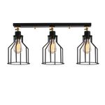 Casa si Gradina - Corpuri si surse de iluminat - Lustre si pendule - Candelabru, Opviq, metal, negru auriu, 72x17x30 cm - Infinity.ro