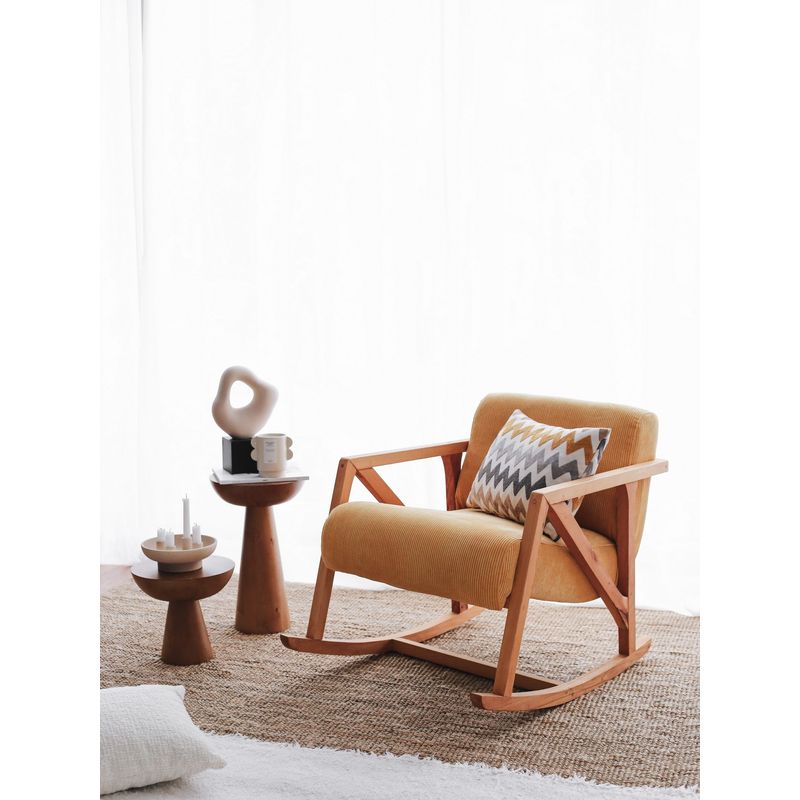 Casa si Gradina - Mobilier - Scaune si fotolii - Fotolii - Fotoliu, Atelier Del Sofa, catifea, galben, 85x67x75 cm - Infinity.ro