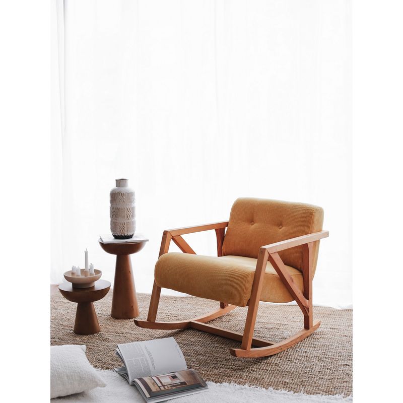 Casa si Gradina - Mobilier - Scaune si fotolii - Fotolii - Fotoliu, Atelier Del Sofa, catifea, galben, 85x67x75 cm - Infinity.ro
