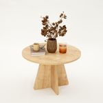 Casa si Gradina - Mobilier - Mese si birouri - Masute de cafea - Masuta de cafea, Hanah Home, pal melaminat, stejar safir, 60x60x40 cm - Infinity.ro