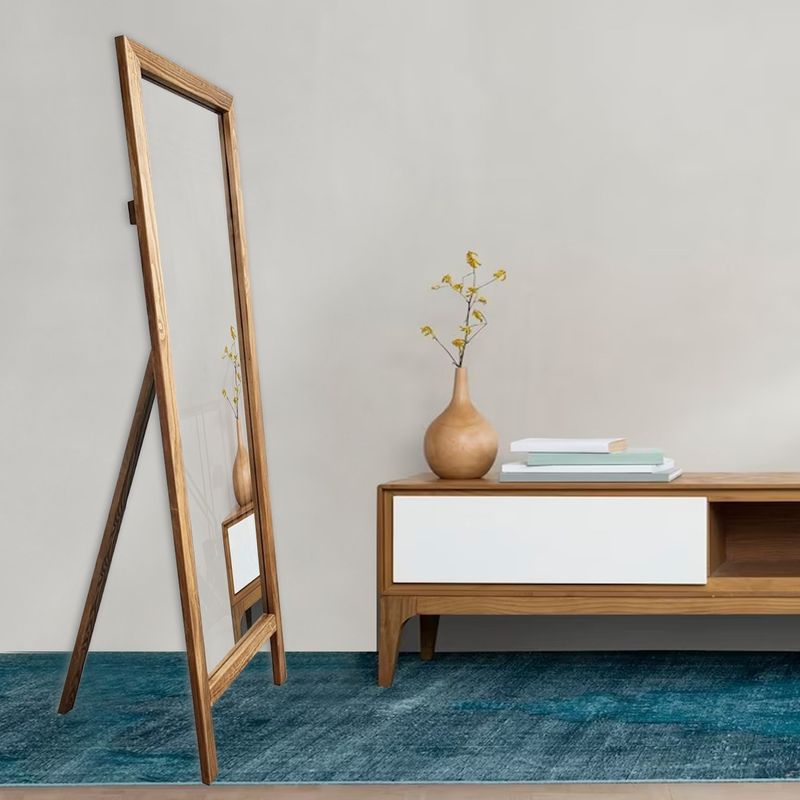 Casa si Gradina - Decoratiuni - Oglinzi - Oglinda cheval, Hanah Home, lemn, culoare lemn, 45x145 cm - Infinity.ro