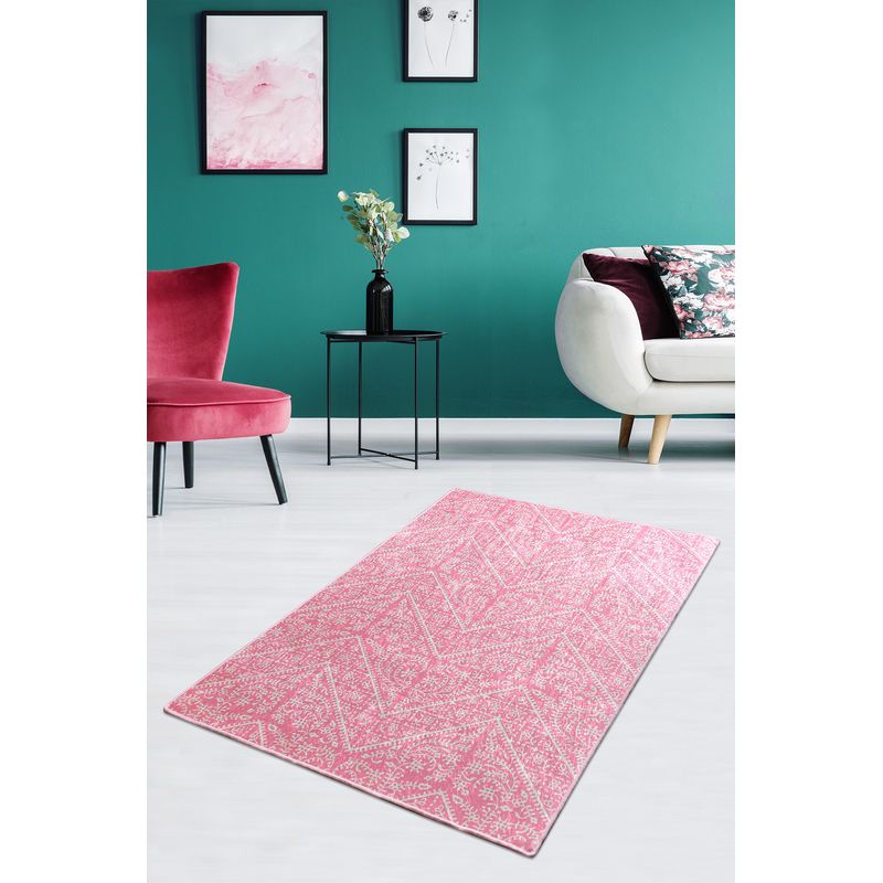 Casa si Gradina - Textile si covoare - Covoare - Covorase intrare - Covoras de intrare, Conceptum Hypnose, multicolor, 60x140 cm, 100% poliester, antiderapant, 882CHL1478 - Infinity.ro