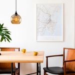 Casa si Gradina - Corpuri si surse de iluminat - Lustre si pendule - Candelabru, Opviq, metal, auriu negru, 20x20 cm, inaltime reglabila - Infinity.ro