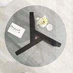 Casa si Gradina - Mobilier - Mese si birouri - Masute de cafea - Masuta de cafea, Hanah Home, sticla securizata, fumuriu, 75x75x40 cm - Infinity.ro