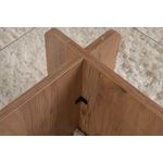 Casa si Gradina - Mobilier - Mese si birouri - Masute de cafea - Masuta de cafea, Hanah Home, sticla calita si pal melaminat, pin atlantic, 105x65x30 cm - Infinity.ro