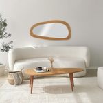 Casa si Gradina - Mobilier - Mese si birouri - Masute de cafea - Masuta de cafea, Hanah Home, lemn de pin si fag, teak, 115x50x38 cm - Infinity.ro
