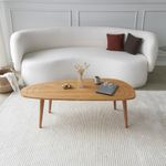 Casa si Gradina - Mobilier - Mese si birouri - Masute de cafea - Masuta de cafea, Hanah Home, lemn de pin si fag, teak, 115x50x38 cm - Infinity.ro
