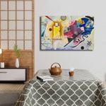 Casa si Gradina - Decoratiuni - Tablouri - Tablou decorativ pe panza, Wallxpert, multicolor, 45x70 cm, 100% panza, rama lemn, 677VSL1128 - Infinity.ro