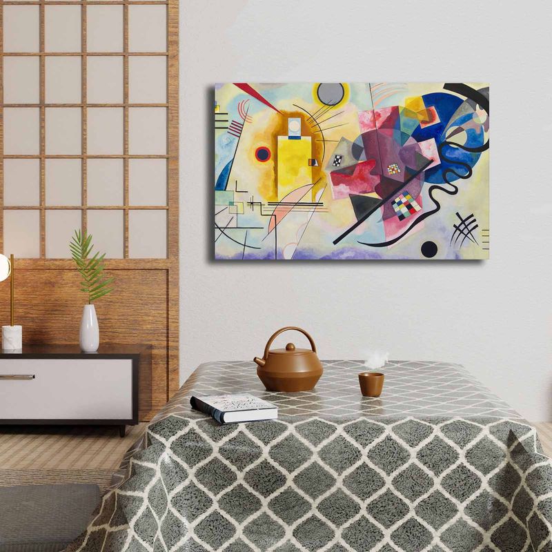 Casa si Gradina - Decoratiuni - Tablouri - Tablou decorativ pe panza, Wallxpert, multicolor, 45x70 cm, 100% panza, rama lemn, 677VSL1128 - Infinity.ro