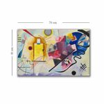 Casa si Gradina - Decoratiuni - Tablouri - Tablou decorativ pe panza, Wallxpert, multicolor, 45x70 cm, 100% panza, rama lemn, 677VSL1128 - Infinity.ro