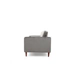 Casa si Gradina - Mobilier - Canapele si coltare - Canapele - Canapea 3 locuri, Atelier Del Sofa, lemn fag, gri deschis, 215x90x70 cm - Infinity.ro