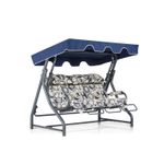 Casa si Gradina - Gradina si terasa - Balansoare si hamace - Balansoare - Balansoar de gradina, Hanah Home, metal, multicolor, 200x165x110 cm, 561CLR1739 - Infinity.ro