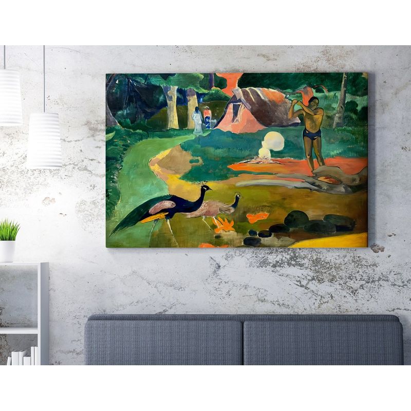 Casa si Gradina - Decoratiuni - Tablouri - Tablou decorativ, Wallxpert, multicolor, 50x70 cm, bumbac si poliester, rama lemn, 966BRS1321 - Infinity.ro