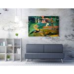 Casa si Gradina - Decoratiuni - Tablouri - Tablou decorativ, Wallxpert, multicolor, 50x70 cm, bumbac si poliester, rama lemn, 966BRS1321 - Infinity.ro
