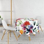 Casa si Gradina - Textile si covoare - Textile bucatarie - Fete de masa - Fata de masa, Hermia, multicolor, 160 cm, 100% poliester, imprimare 3d, lavabila la masina, 994PRL1117 - Infinity.ro