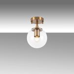 Casa si Gradina - Corpuri si surse de iluminat - Lustre si pendule - Lustra, Opviq, metal, vintage, 15x15x23 cm - Infinity.ro