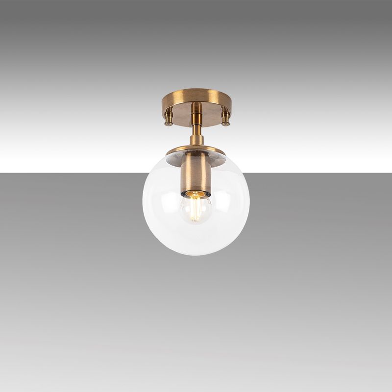 Casa si Gradina - Corpuri si surse de iluminat - Lustre si pendule - Lustra, Opviq, metal, vintage, 15x15x23 cm - Infinity.ro
