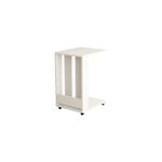 Casa si Gradina - Mobilier - Mese si birouri - Mese living - Masuta laterala, Hanah Home, pal melaminat, alb, 37x45x60 cm - Infinity.ro