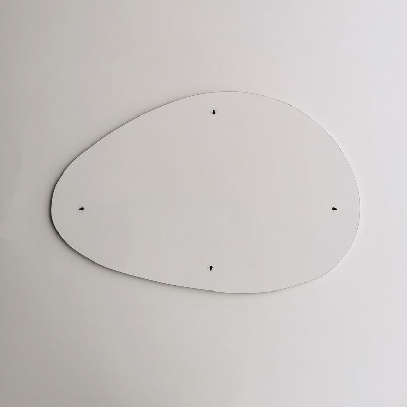 Casa si Gradina - Decoratiuni - Oglinzi - Oglinda, Hanah Home, mdf, alb, 76x50 cm - Infinity.ro