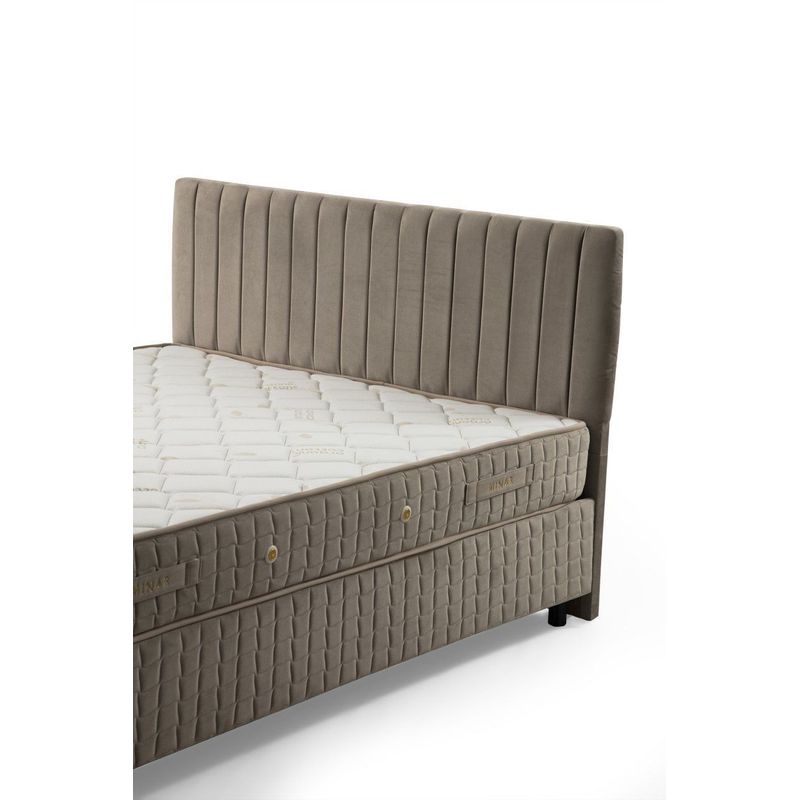 Casa si Gradina - Mobilier - Seturi de mobilier - Seturi dormitor - Set dormitor, Hanah Home, pal melaminat, maro, 160x200 cm - Infinity.ro