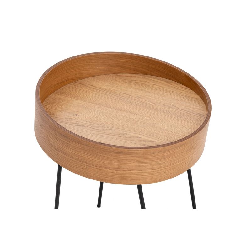 Casa si Gradina - Mobilier - Mese si birouri - Masute de cafea - Masuta de cafea, Hanah Home, mdf, natur, 40x40x60 cm - Infinity.ro