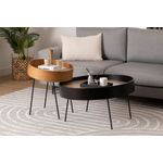Casa si Gradina - Mobilier - Mese si birouri - Masute de cafea - Masuta de cafea, Hanah Home, mdf, natur, 40x40x60 cm - Infinity.ro