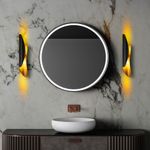 Casa si Gradina - Corpuri si surse de iluminat - Plafoniere, aplice si spoturi - Aplica, Opviq, metal, negru, 8x40x11 cm - Infinity.ro