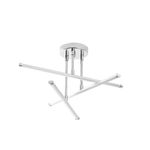 Casa si Gradina - Corpuri si surse de iluminat - Plafoniere, aplice si spoturi - Plafoniera led, Opviq, metal, crom, 51x51x26 cm - Infinity.ro