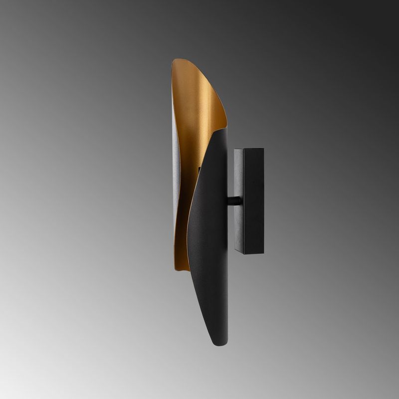 Casa si Gradina - Corpuri si surse de iluminat - Plafoniere, aplice si spoturi - Aplica, Opviq, metal, negru, 8x40x11 cm - Infinity.ro