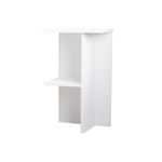 Casa si Gradina - Mobilier - Comode si corpuri - Noptiere - Noptiera, Hanah Home, pal melaminat, alb, 36x36x60 cm - Infinity.ro