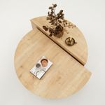 Casa si Gradina - Mobilier - Mese si birouri - Masute de cafea - Masuta de cafea, Hanah Home, pal melaminat, stejar safir, 90x60x30 cm - Infinity.ro