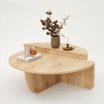 Casa si Gradina - Mobilier - Mese si birouri - Masute de cafea - Masuta de cafea, Hanah Home, pal melaminat, stejar safir, 90x60x30 cm - Infinity.ro
