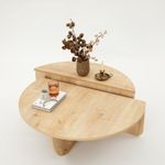 Casa si Gradina - Mobilier - Mese si birouri - Masute de cafea - Masuta de cafea, Hanah Home, pal melaminat, stejar safir, 90x60x30 cm - Infinity.ro
