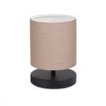 Casa si Gradina - Corpuri si surse de iluminat - Veioze si lampi - Veioze - Veioza, Opviq, material textil, ratan, 15x15x22 cm - Infinity.ro