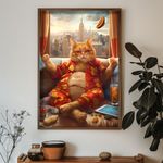 Casa si Gradina - Decoratiuni - Tablouri - Tablou decorativ cu rama, Wallxpert, mdf, multicolor, 50x70x3.5 cm, 856EVL1596 - Infinity.ro